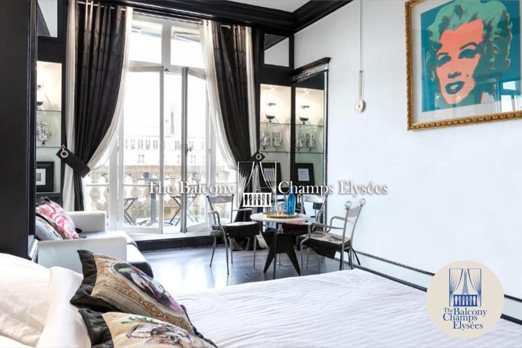 Apartmán The Balcony Avenue Champs-Elysees Paříž Exteriér fotografie