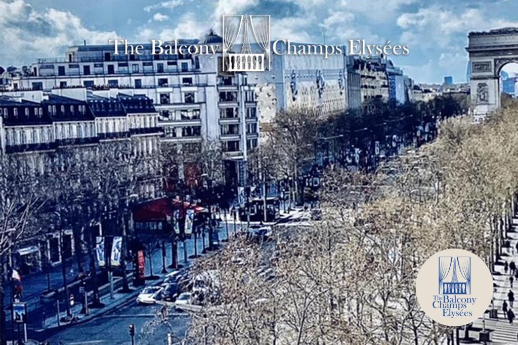 Apartmán The Balcony Avenue Champs-Elysees Paříž Exteriér fotografie